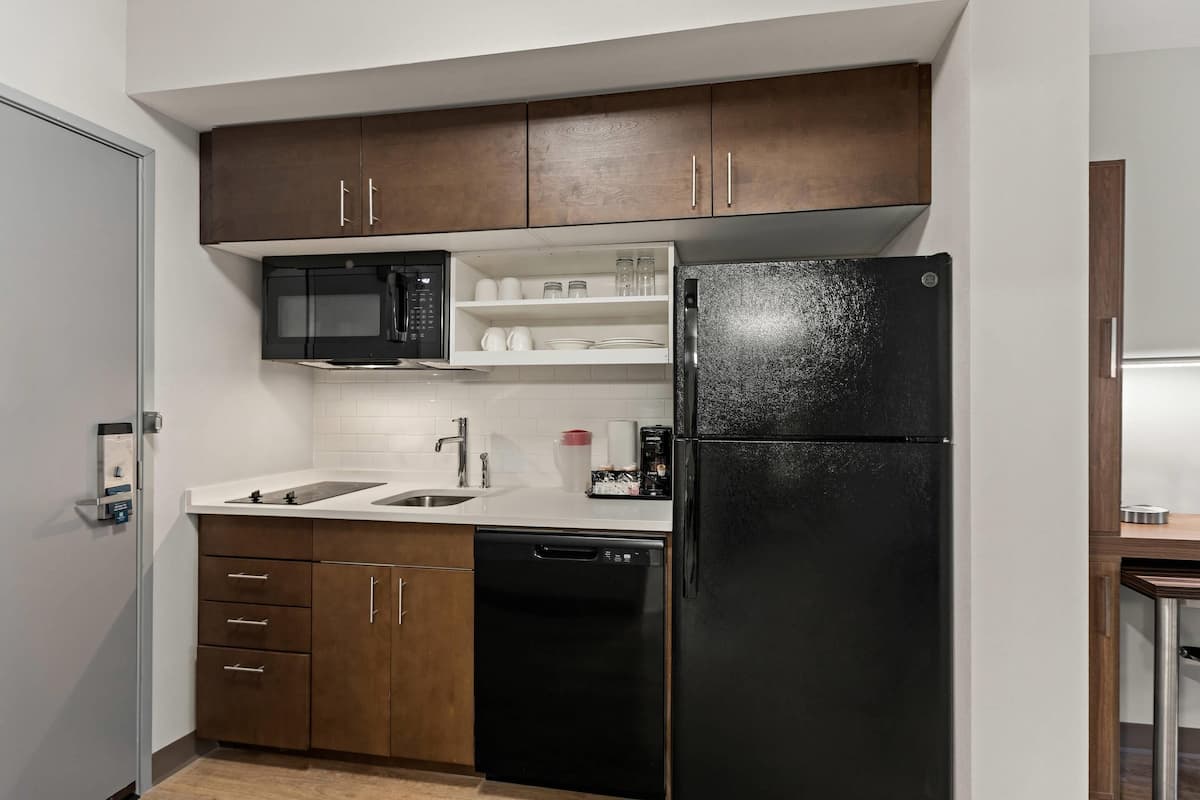 1 bedroom, blackout curtains, iron/ironing board, free WiFi