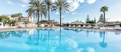 Außenpool, beheizter Pool