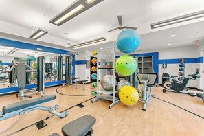 Fitnessbereich