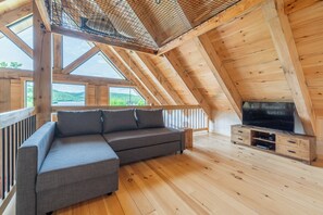 Fernseher, Kamin