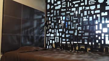 1 chambre, fer et planche Ă repasser, Wi-Fi, draps fournis