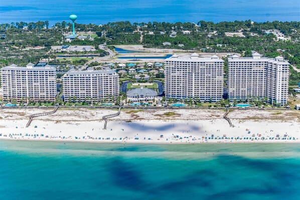 On the beach - The Beach Club 401C | Beachfront condo in Gulf Shores with pools, tennis, gym (Gulf Shores)