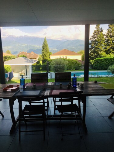 Magnifique Villa Piscine à Corenc, vue sur les Montagnes