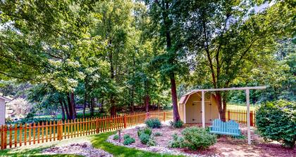 Dog-friendly well-stocked home with enclosed yard & firepit - on quiet street