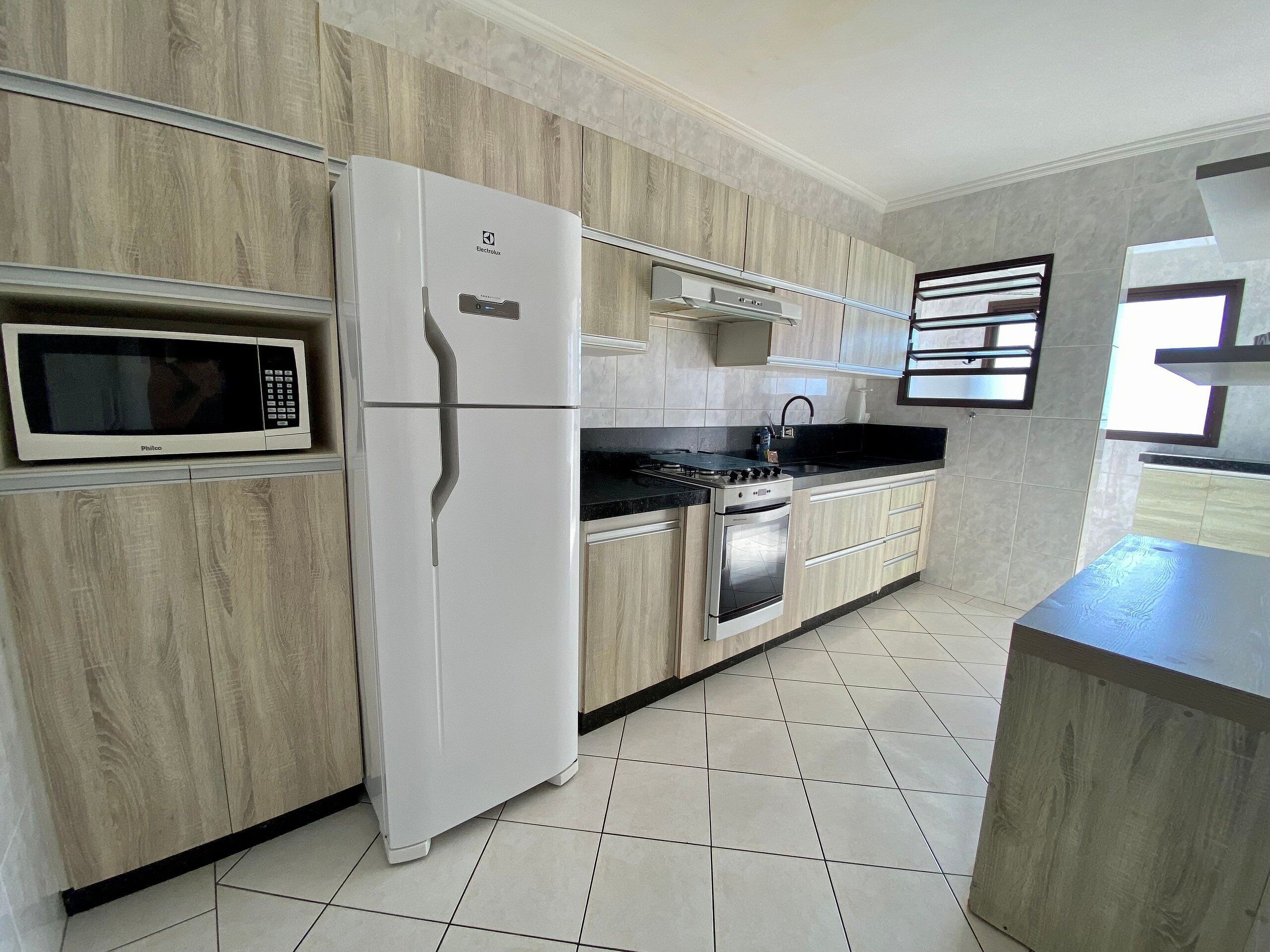 Apartment | Private kitchen | Fridge, microwave, cookware/dishes/utensils