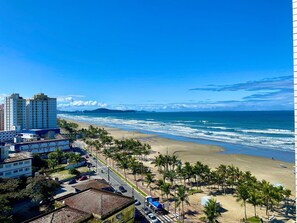 Comfort Apartment | Beach | On the beach, white sand - Residencial João Orisaka (Praia Grande)
