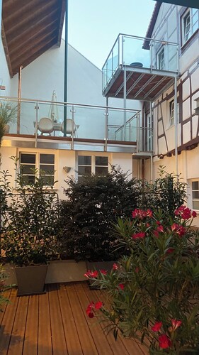 Ferienwohnung "Odenwald" mit 2 Schlafzimmern | Das schiefe Haus