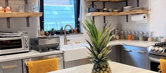 Artist house with a magical garden in Queens NYC