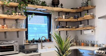 Artist house with a magical garden in Queens NYC