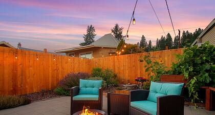 Cascade Getaway - Heart of Cle Elum - Full Kitchen, Private Patio & Pet Friendly