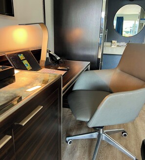 Desk, iron/ironing board, free WiFi, bed sheets