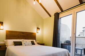 Comfort Double Room | In-room safe, individually decorated, individually furnished - Hotel Rural O Lar de Pereiras (Meano)