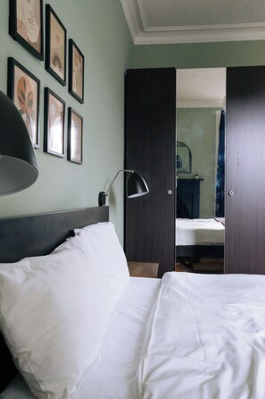 1 Schlafzimmer, Schreibtisch, Internetzugang, Bettwäsche