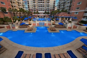 Pool - Marriott Resort, Ocean Front, Heated pools , close to restaurants Theaters, golf (Myrtle Beach)