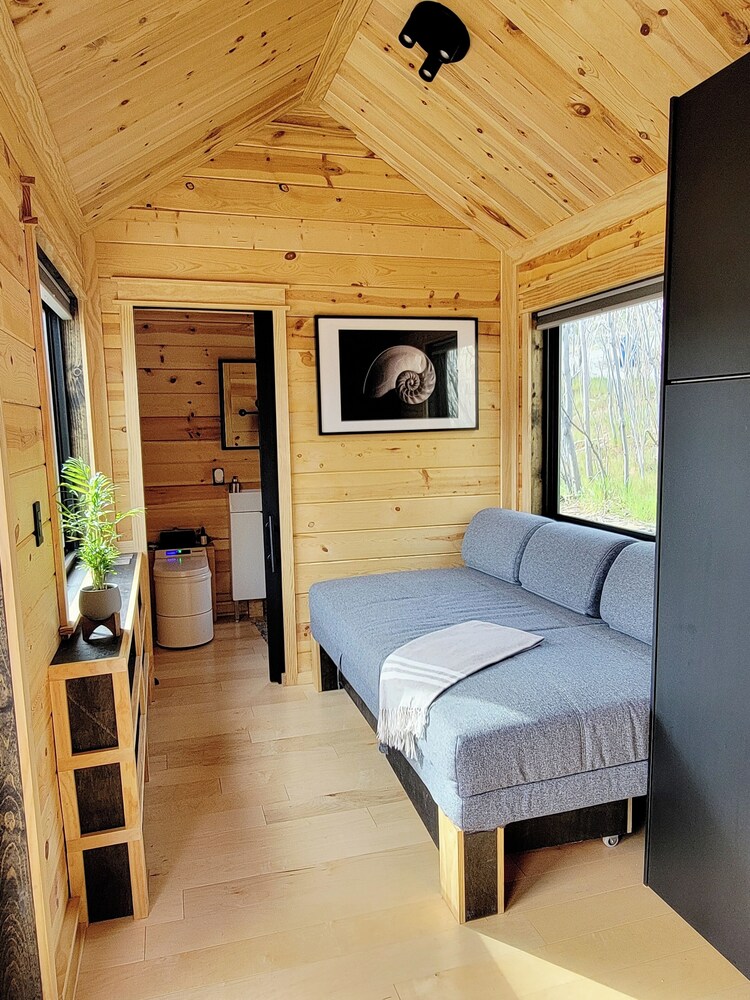 Tiny Cabin with Salt Soak Tub in Wilderness - Lake Hughes | Vrbo