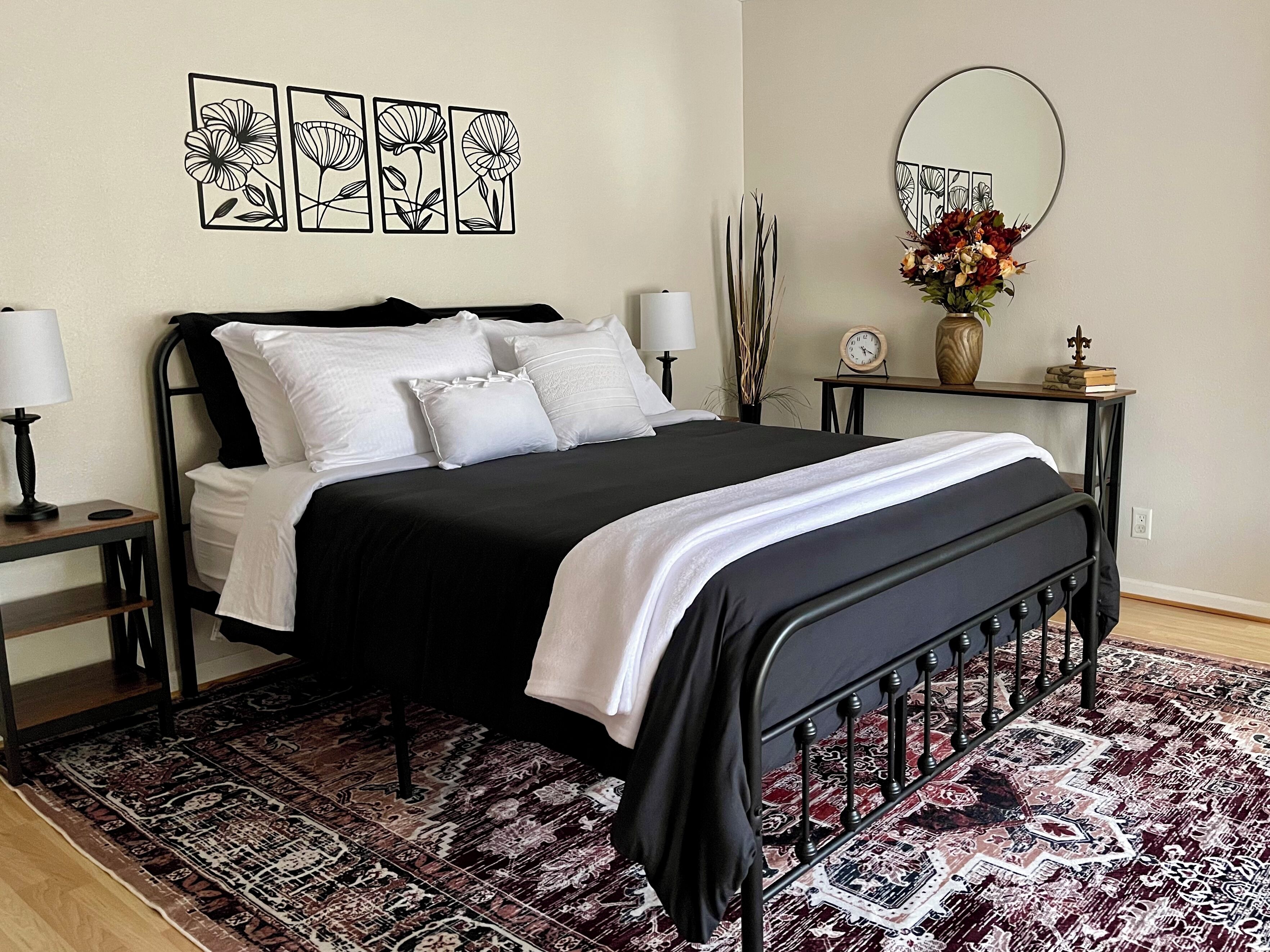 4 chambres, fer et planche à repasser, Wi-Fi gratuit, draps fournis