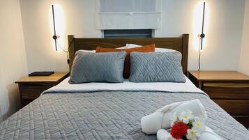 Memory-foam beds, in-room safe, individually decorated