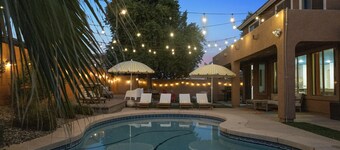 NEW! Sleeps 24+ House w/Heated Pool, Arcades, Soda Fountain