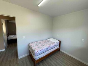 2 bedrooms, blackout drapes, free WiFi, bed sheets