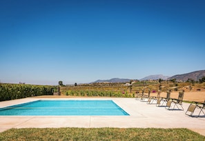 Outdoor pool - Finca San Sebastian  (Valle de Guadalupe)