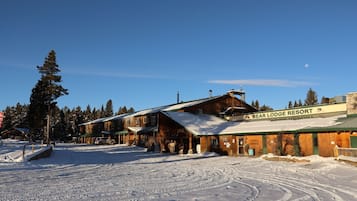 Façana frontal de l'allotjament