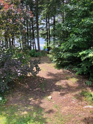 Property grounds - Quiet and private lake front home with hot tub (Somerville)