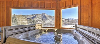 2.5-acre estate boasting 6,000 Sq. feet, with private hot tub & chef's kitchen