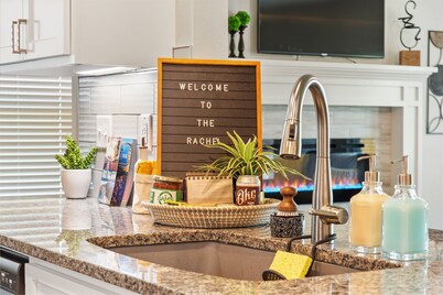 Pet friendly home featuring a sample of local flavors near The Rose District!