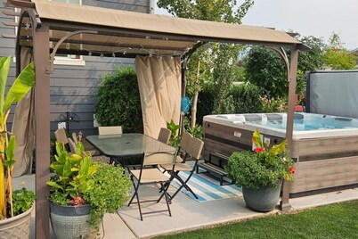 Lehi Oasis | Hot Tub | Firepit | 3D Theatre Room