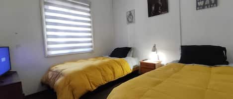 Habitación económica con 2 camas individuales, 2 camas individuales | Wifi gratis