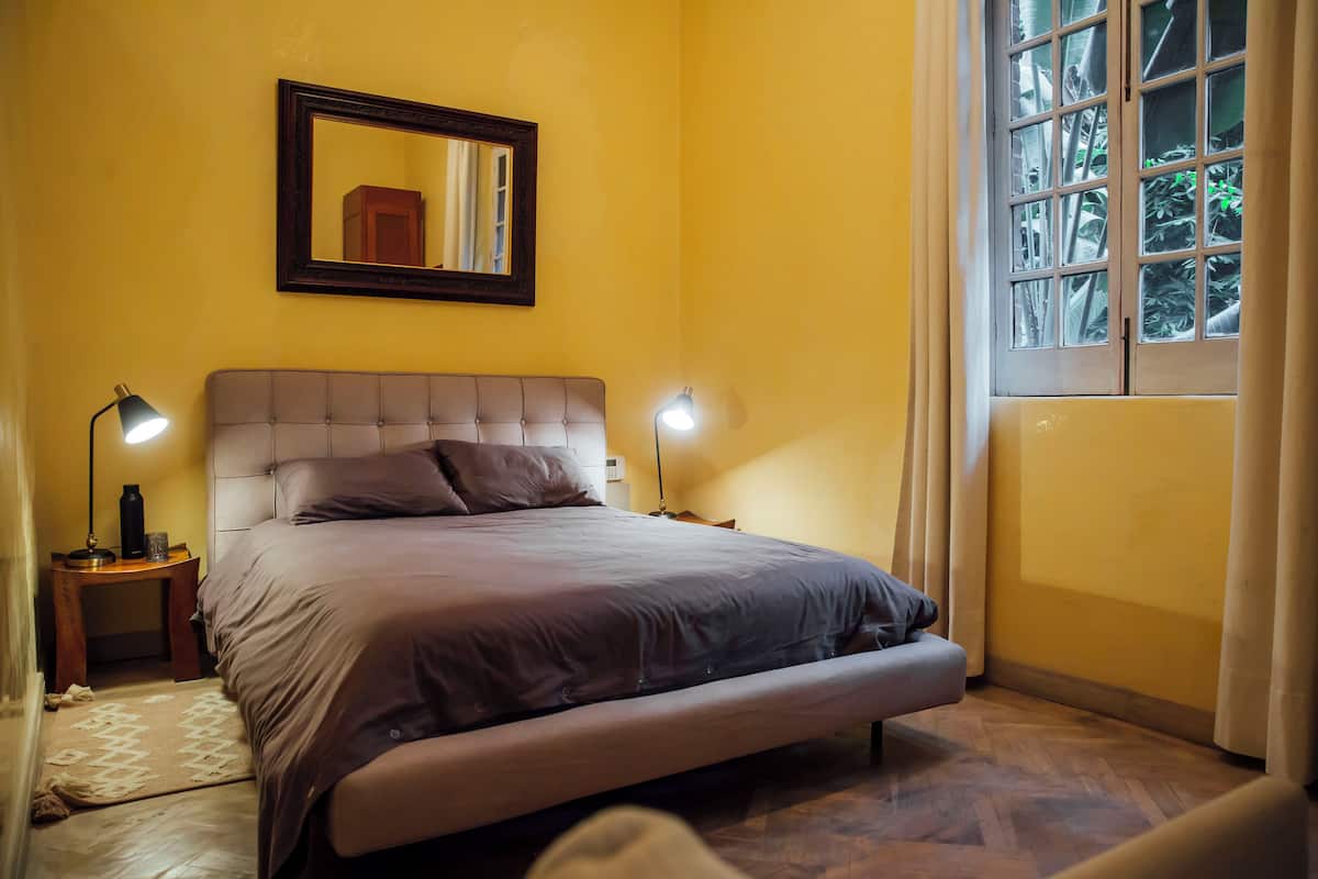 Garden Queen Room First Floor | 1 habitación, ropa de cama hipoalergénica y camas Tempur-Pedic