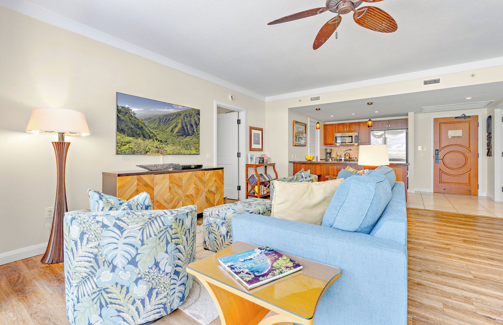 TV, DVD player, stereo