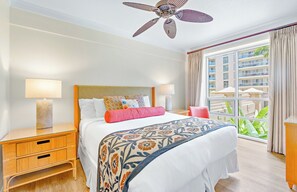 2 bedrooms, iron/ironing board, free WiFi, bed sheets - Maui Resort Rentals: Honua Kai Hokulani 245 - Upgraded Interior Courtyard 2BR Suite w/ Beautiful Partial Ocean Views! (Lahaina)