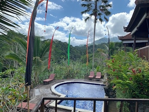 Deluxe Double Room, 1 Bedroom, Balcony, Mountain View | Terrace/patio