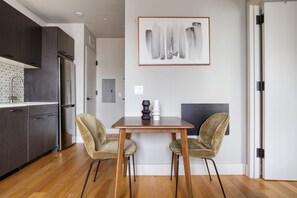 Dining - Trendy East Village 1BR w/ Doorman, nr Union Square, by Blueground (Downtown)