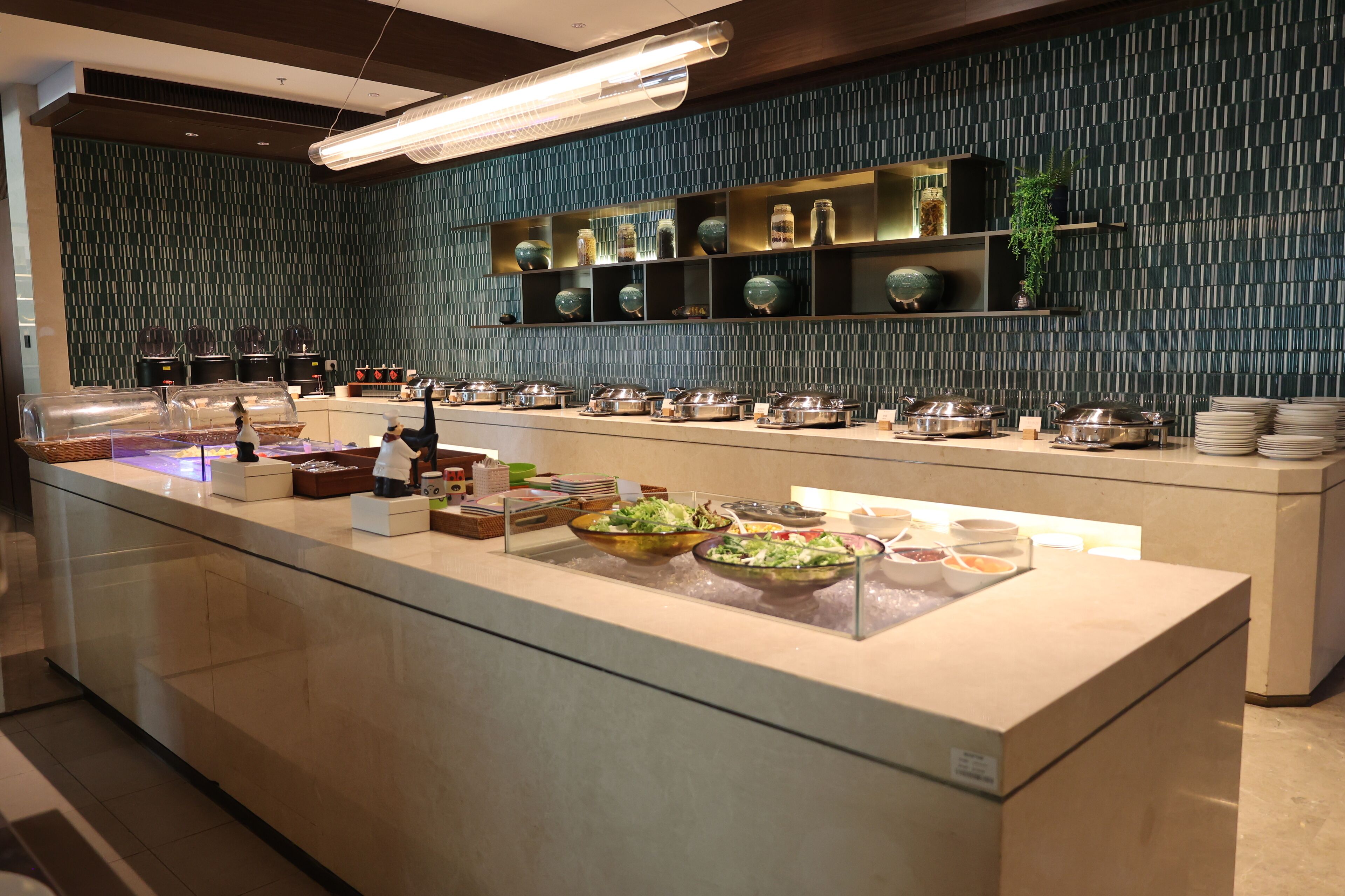 Frukostbuffé varje dag mot avgift