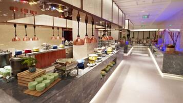 Café da manhã com buffet todos os dias (CNY 58 por pessoa)