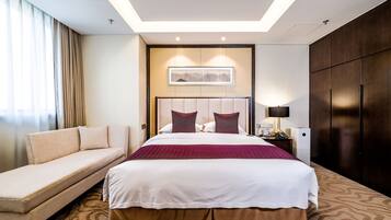 Standard Suite | Living area | 50-inch TV with cable channels