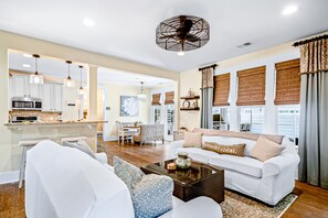 TV, DVD player, books, video library - Spacious Banyan Estates home with pools, hot tub, grill, & quick beach access (North Myrtle Beach)