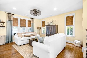 TV, DVD player, books, video library - Spacious Banyan Estates home with pools, hot tub, grill, & quick beach access (North Myrtle Beach)