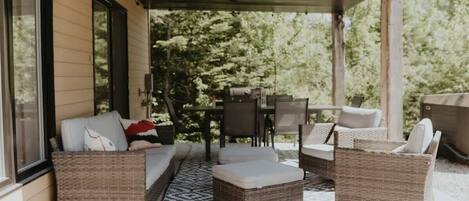 Opções para refeição ao ar livre