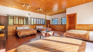 Family Room, Terrace | Down comforters, WiFi (free), bed sheets - Cingjing Morning Star (Ren'ai)