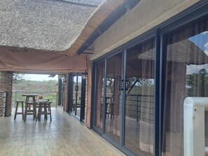 Terrace/patio -  iroCK Lodge (Victoria Falls)