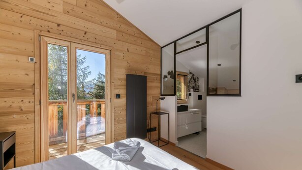Room - Chalet La Pavicha - Luxuous Chalet La Pavicha (Huez)
