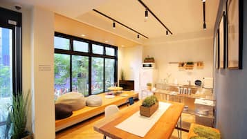 Sitzecke in der Lobby