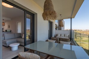 Outdoor dining - Los Flamencos by Ĥ - Haraganes Beach HLHF6201PE61 (Isla Canela)