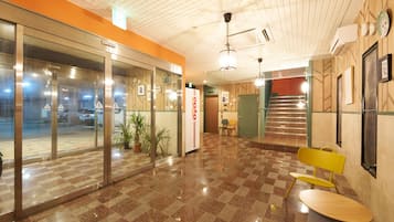 Interior entrance