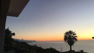 Vue depuis lâhĂ©bergement