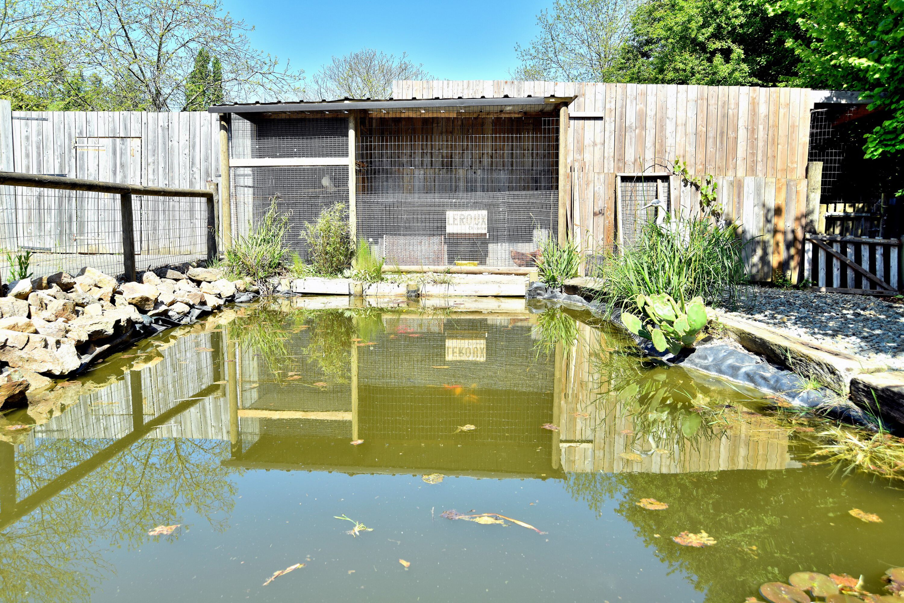 Enceinte de l’hébergement