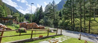Holiday Studio 'Lo Peiglo' with Mountain View and Garden